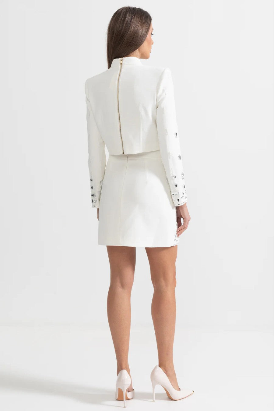 Ensemble Blanc Strass
