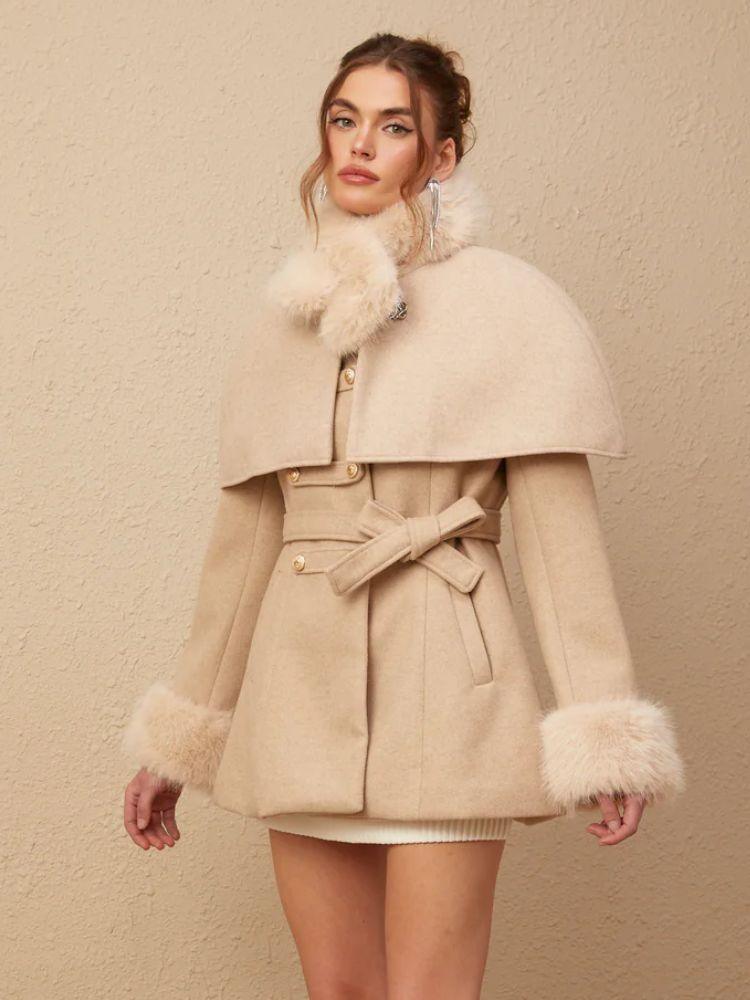 Luxury Ivory Coat