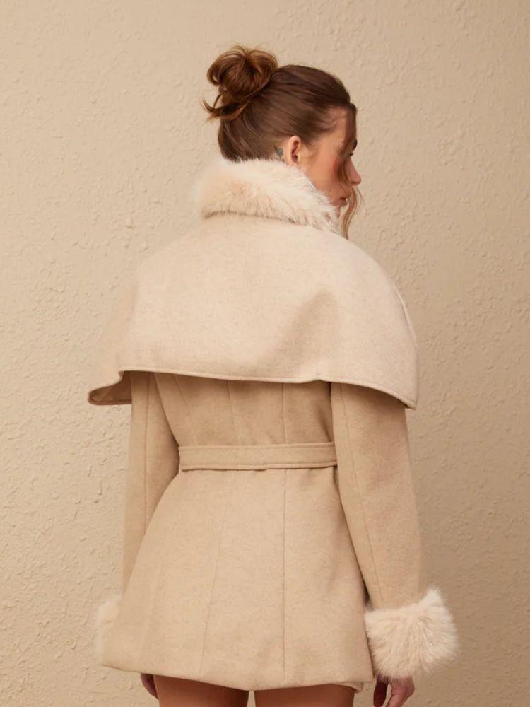 Luxury Ivory Coat