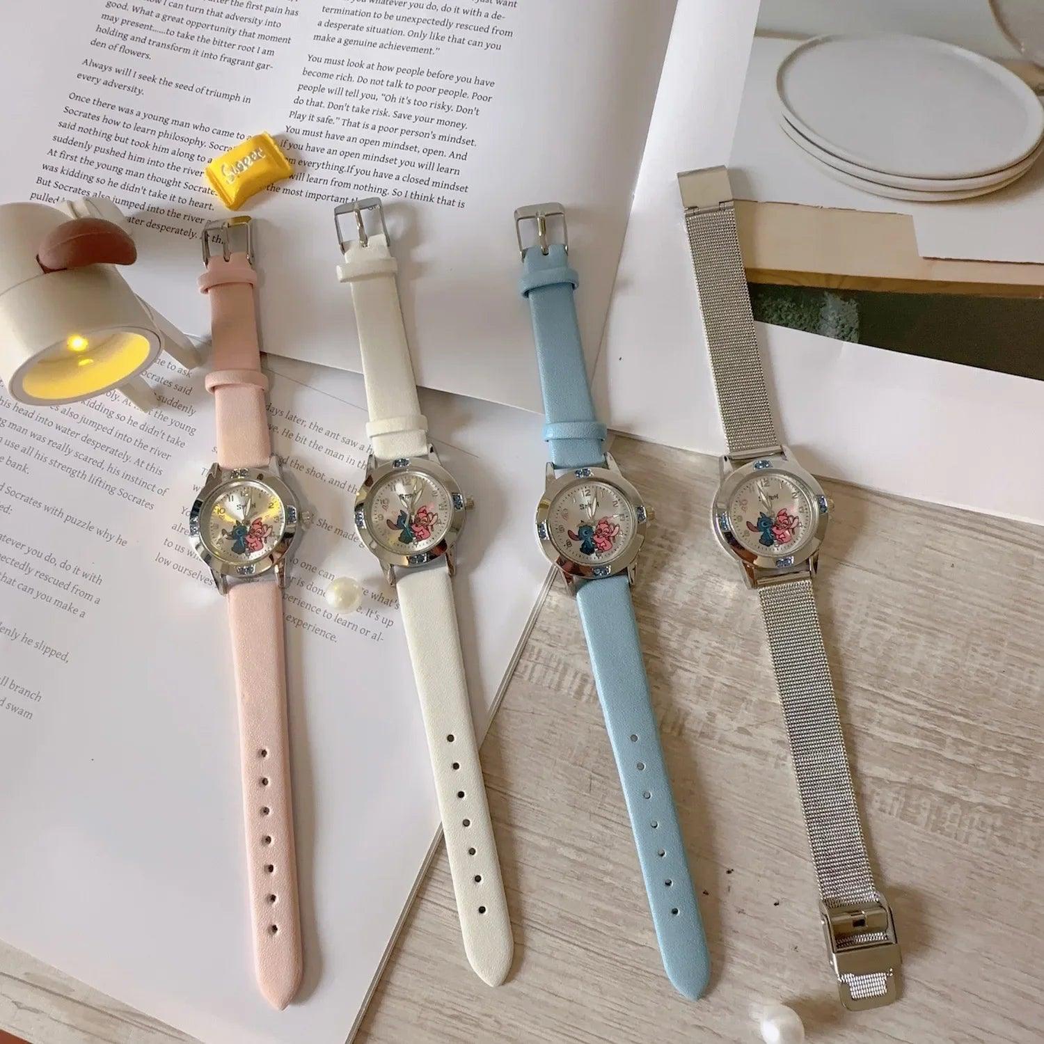 Stitch & Angel Diamond Watch