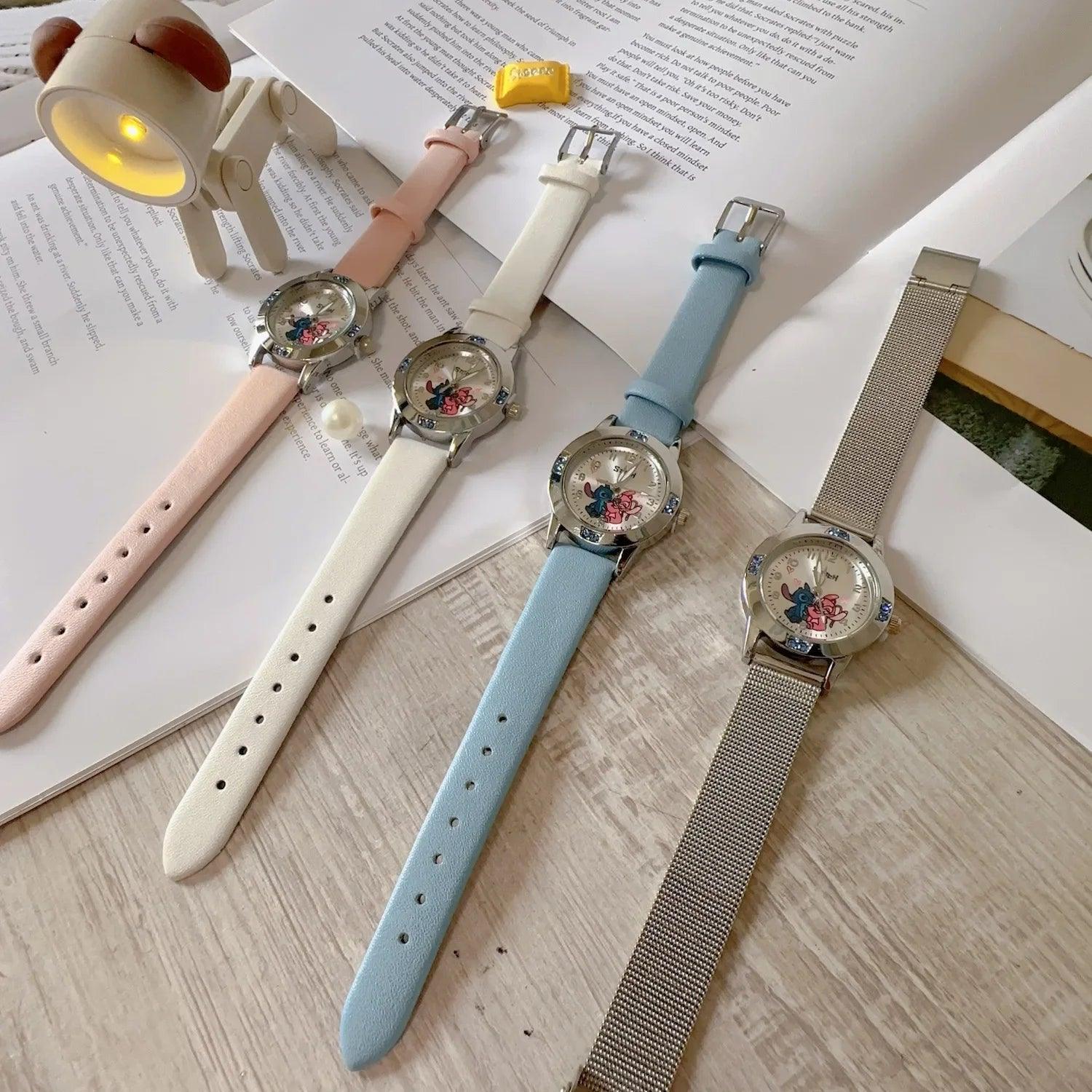 Montre Stitch &amp; Angel en diamant