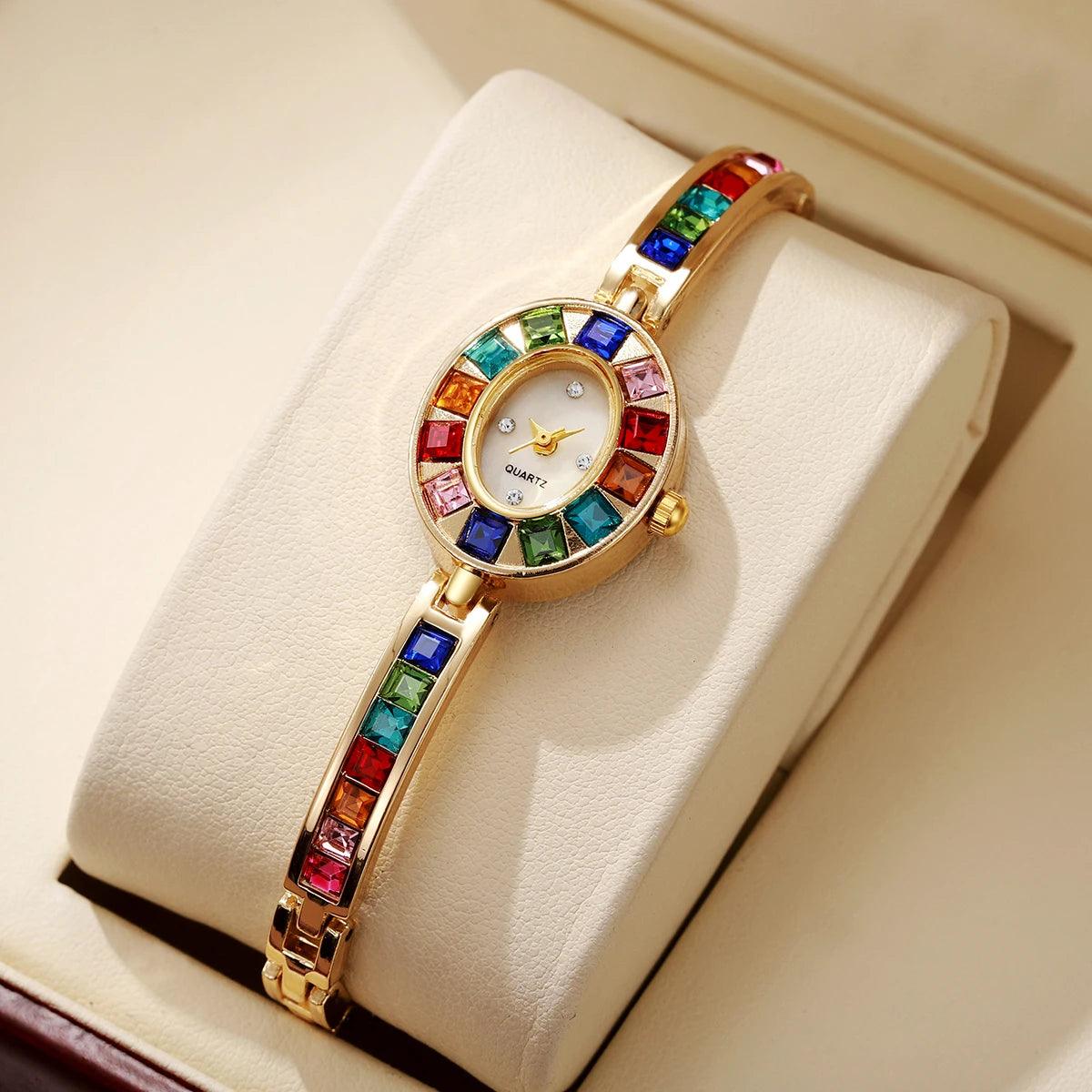 Chic Retro Quartz Watch – Elegant Vintage Timepiece