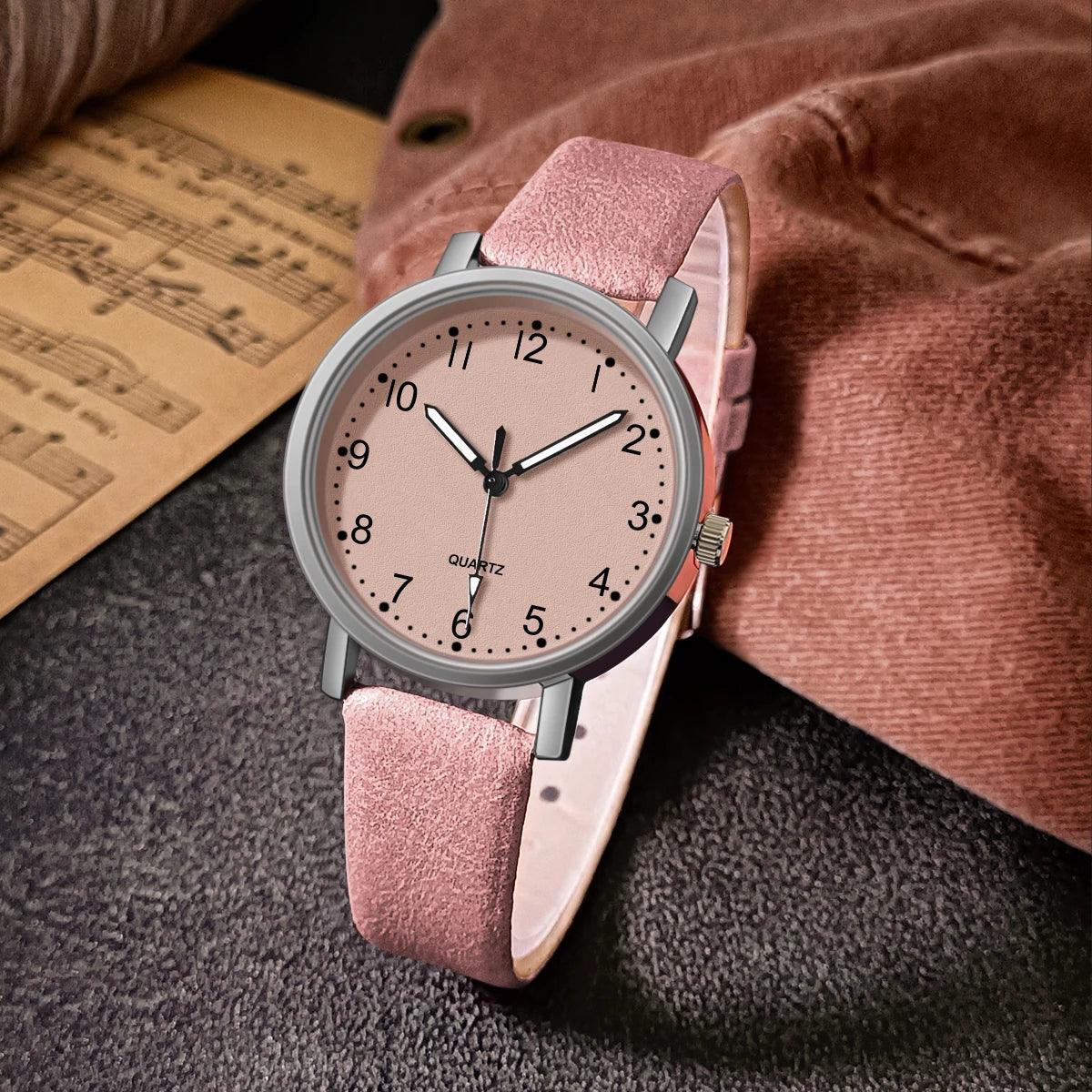 Heritage Luxe Leather Watch – A Timeless Vintage Statement