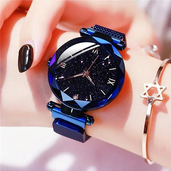 Starry Sky Quartz Watch – Elegant & Modern Timepiece