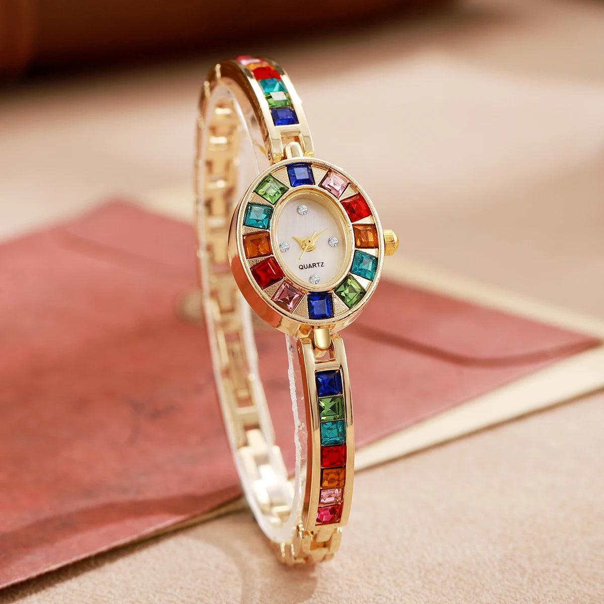 Chic Retro Quartz Watch – Elegant Vintage Timepiece